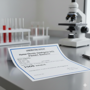 Human Chorionic Gonadotropin (hCG), ß-Subunit, Quantitative