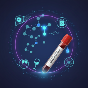 Phosphatidylethanol Lab Blood Test Concept